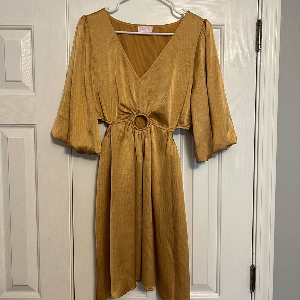 Mustard Resort Boutique Dress